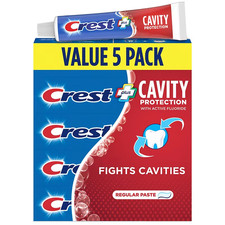 Crest Cavity Protection Fluoride Toothpaste, Regular Flavor, 5 x 8.2 oz 0.39 per gallon