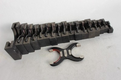 Suite of 17 Precision Mechanical Thickness Workshop Forks (42000)