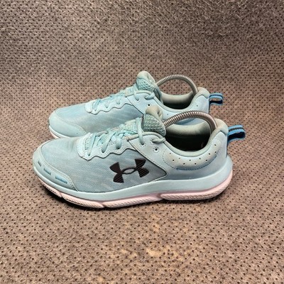 Under Armour Charged Assert 10 Blue Running Shoes Size 9 Women s