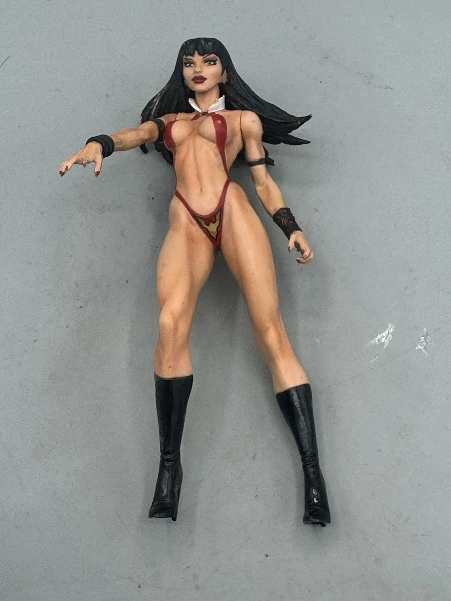 Figurine Vampirella – Sculptée Par Clayburn Moore – Orange – 2000