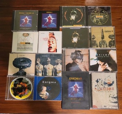 Enigma Lot of 14 CDs 2 DVDs