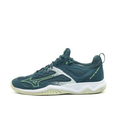Mizuno Herren Ghost Shadow Sneaker blau Synthetik, Niedrig Sportschuhe EU 45