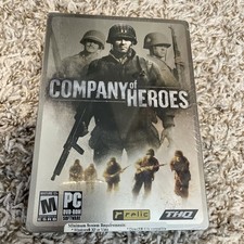 Brand New Company Of Heroes: Collector's Edition Steelbook Case PC Sealed!