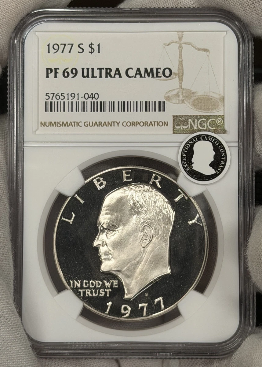 PR 69 Graded Eisenhower Dollars (1971-1978) for sale | eBay