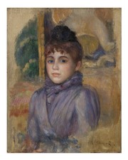 Impressionist Portrait Wall Art Poster by Renoir Premium Quality
