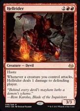 Hellrider -Foil Light Play MTG Modern Masters 2017