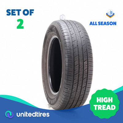 Set of (2) Used 235/65R18 Mavis All Season HT-S 110H - 8/32