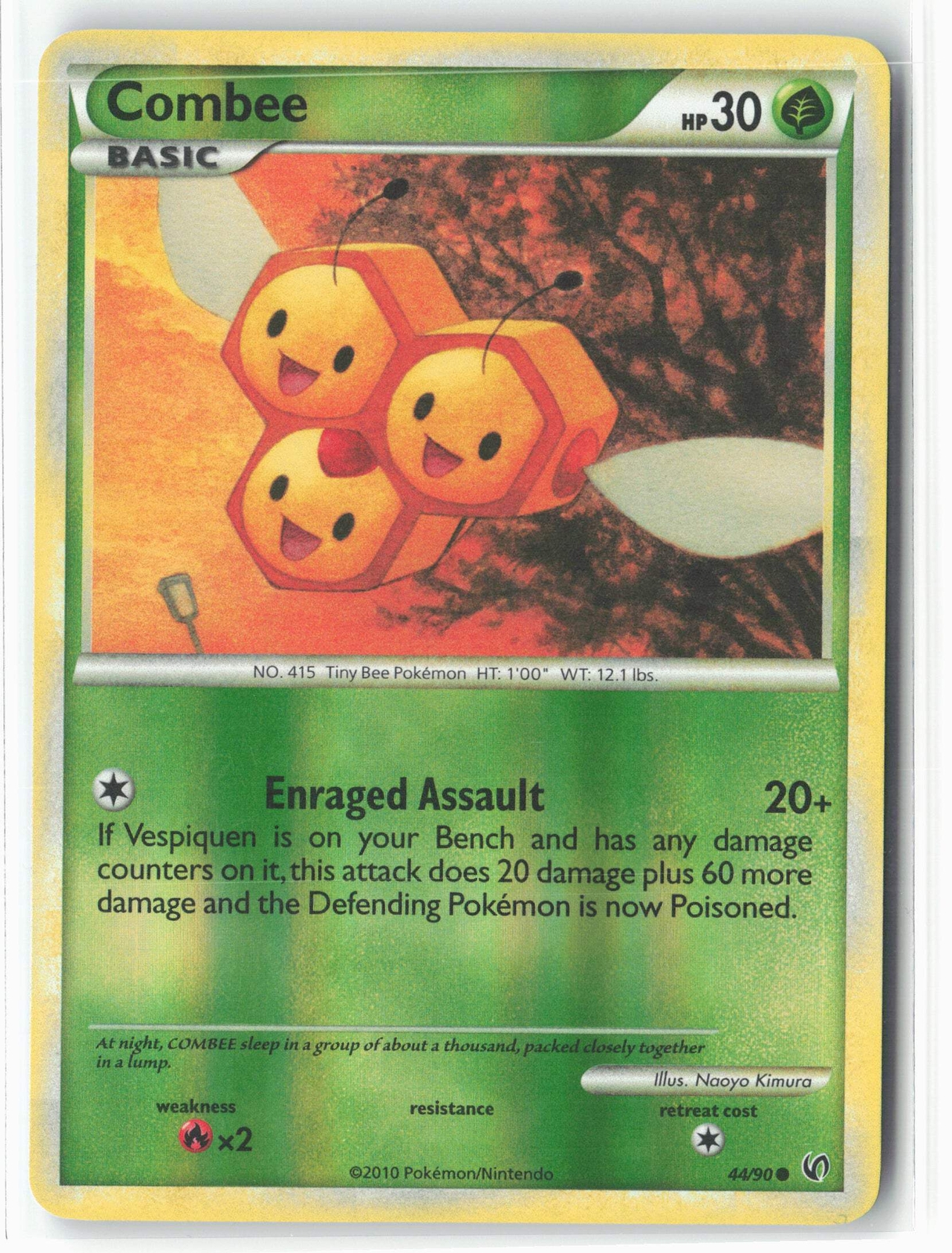 Undaunted #44/90 Combee Reverse Holo