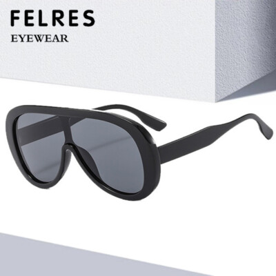 Siameses Lens Sunglasses Women Outdoor Driving Party Shade Glasses UV Protection