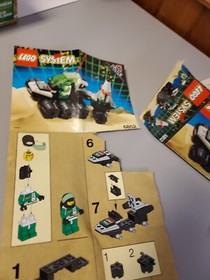 Lego Space Police #6852 Sonar Security 1993 Complete With Box And Instru Read