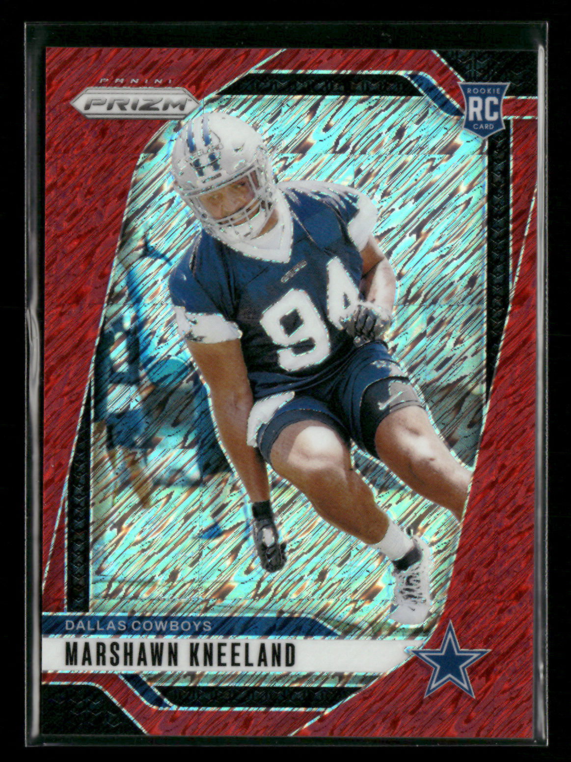 2024 Panini Prizm Football Marshawn Kneeland RC Red Shimmer 31/35 [dbF83