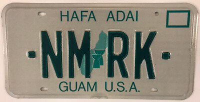 GUAM US vanity NMRK NAM MYOHO RENGE KYO license plate Buddhist Chant Lotus Sutra