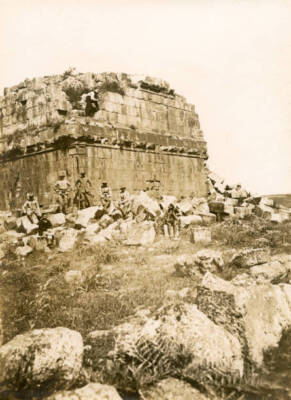 Ruins of Gasr Doga 1913 Historic Old Photo 1