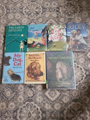 Mixed Lot of 7 Childrens Books: The Secret Garden,The End of the Wild,Just Dance