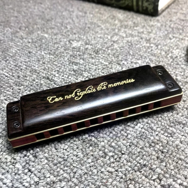 Customized Professional Sandalwood Harmonica for HOHNER M1896 Default Key C - Image 2 of 4