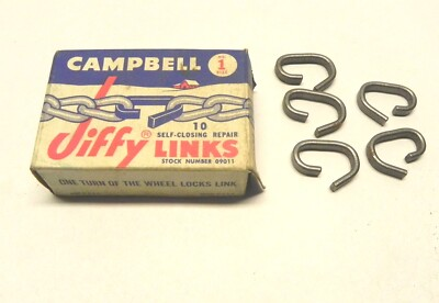 #ad #ad Vintage Campbell Jiffy Links in Original Box 5 Total tire chain accessories $12.73