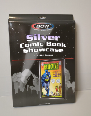 BCW Silver Age Comic Book Display Frame - 7x10.25" Recessed, UV Protected, Wall Mount 3 thumbnail image