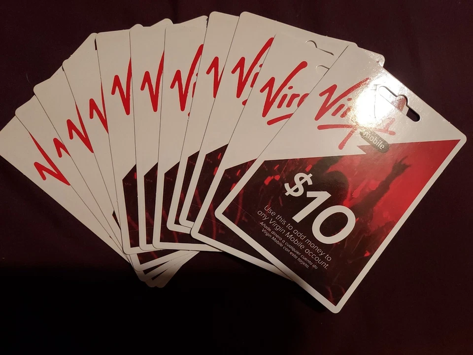 VIRGIN MOBILE, $10 Prepaid Phone Card Refilled directly to your mobile - Image 2 of 2