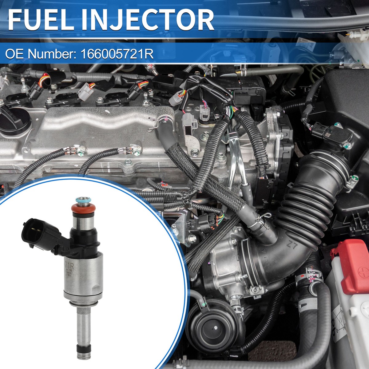 jizou777 XF 3.0 DIESEL FUEL INJECTOR - JDE37866 - Jaguar Spares North East