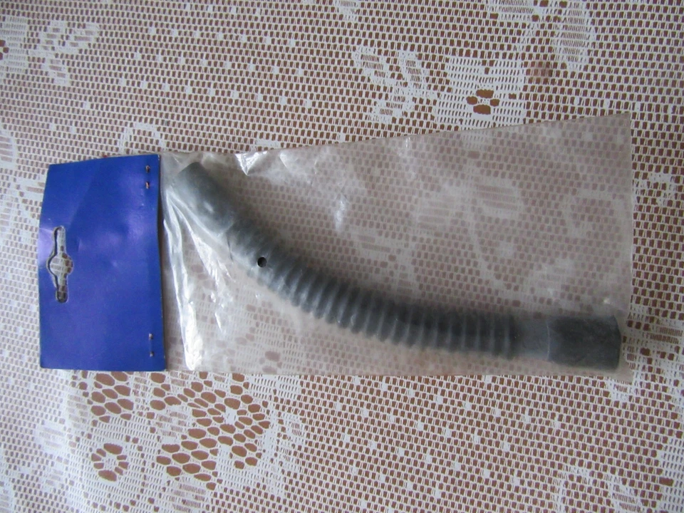 R.A.T.S Tube Caoutchouc Noir 17cm Raccord Echappement RC Neuf Sachet Epoque A417 - Photo 4/4
