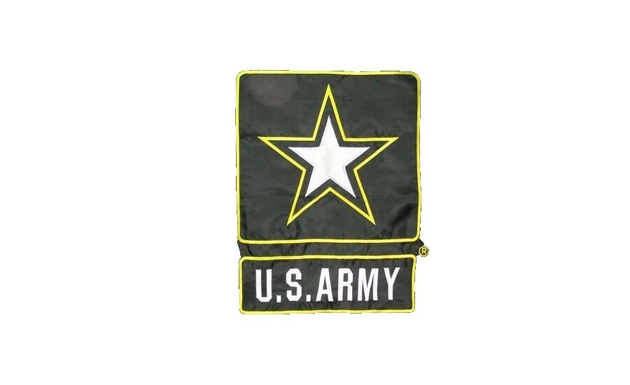 Nylon Black Military Yard & Garden Flags