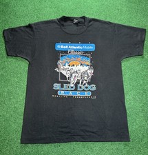 Vintage Sled Dog 90s Bell Atlantic Mobil Verizon Winter Large PA Race T Shirt