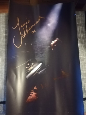Jamie Hannah signed poster NEW