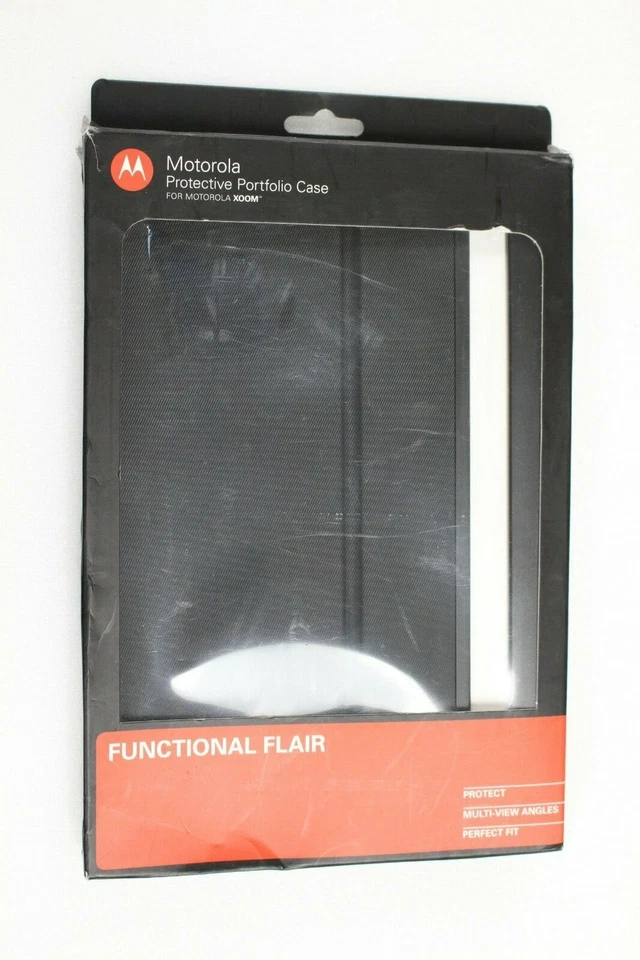 Funda Protectora Portafolio Original Motorola para Motorola XOOM 89448N Negra Foto 3 de 4