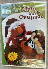 NEW SEALED Sesame Street Elmo Saves Christmas DVD Holiday Kids Show Movie