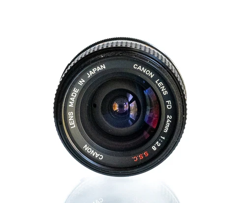 Canon FD 24mm f/2.8  f2.8  SSC                 Vendeur ABSENT