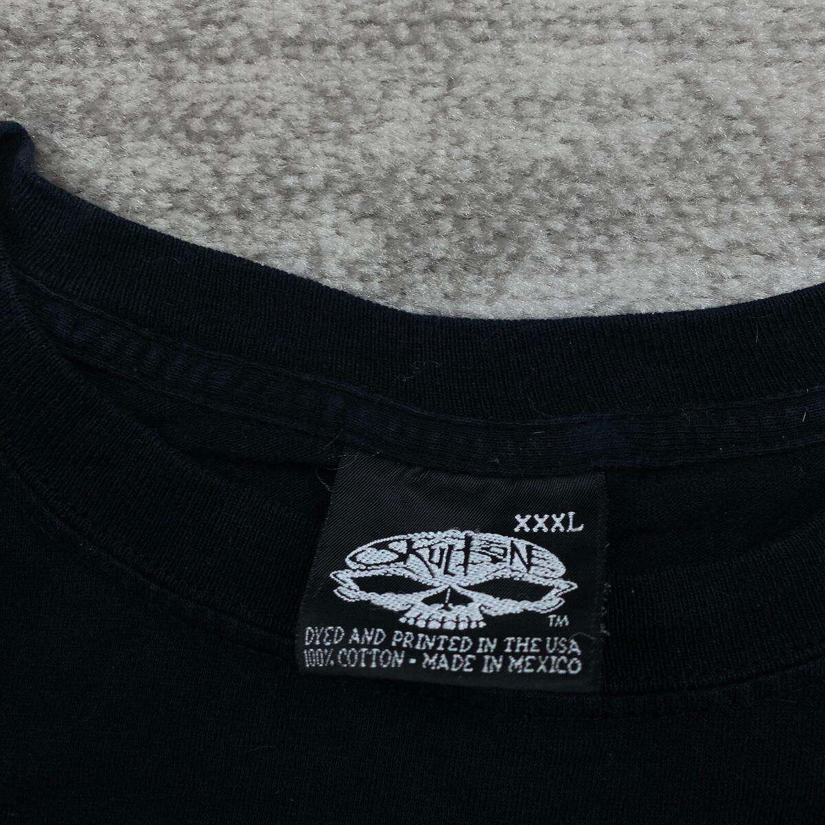 Vintage SkulBone Shirt 3XL XXXL Black Jack In The Box Goth Vintage SkulBone Shirt 3XL XXXL Black Jack In The Box Goth