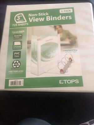 Tops 2 Pack 3 Inch Binder