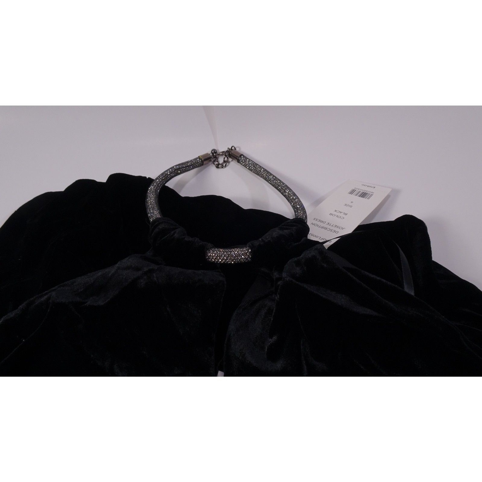 Veronica Beard Josette Velvet Chain Halter Maxi Gown Dress Sz 6 NWt 798