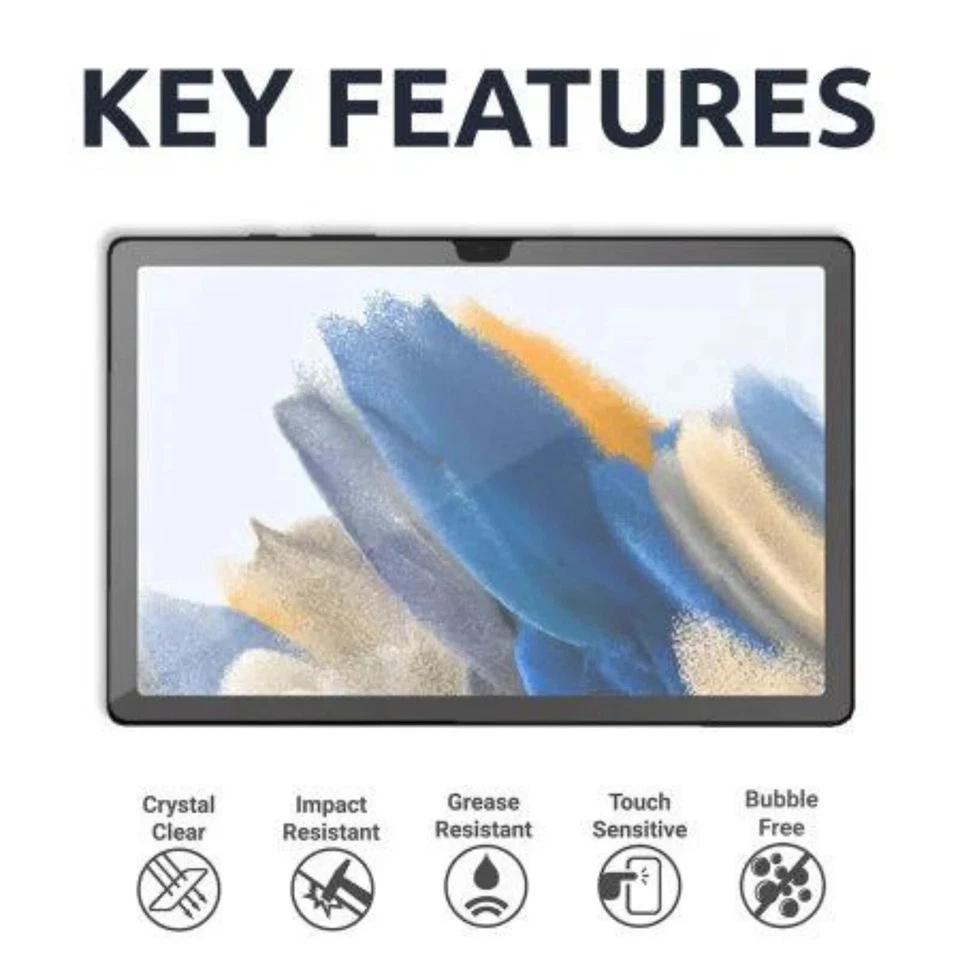 2x Hydrogel Screen Protectors for Samsung Galaxy Tab A9 Plus 11" SM-X210 X215 - Image 3 of 4