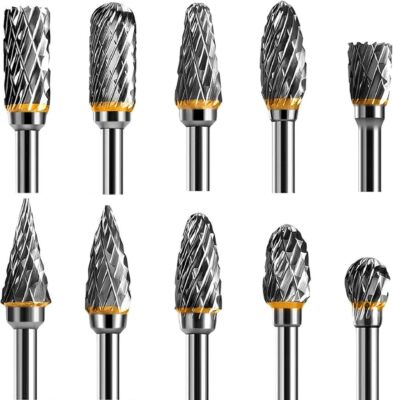 10-teiliges Frässtift-Set – Hartmetall (Wolfram) Produktbild-Vorschau 2