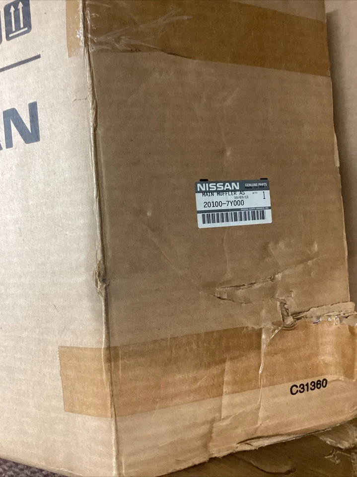 Глушитель выхлопной системы со стороны правого пассажира подходит для: 2004 - 2008 Nissan Maxima 3,5 л от оригинального производителя - Изображение 3 из 4