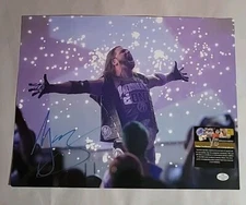 WWE AJ Styles Signed 11x14 Picture Autograph -