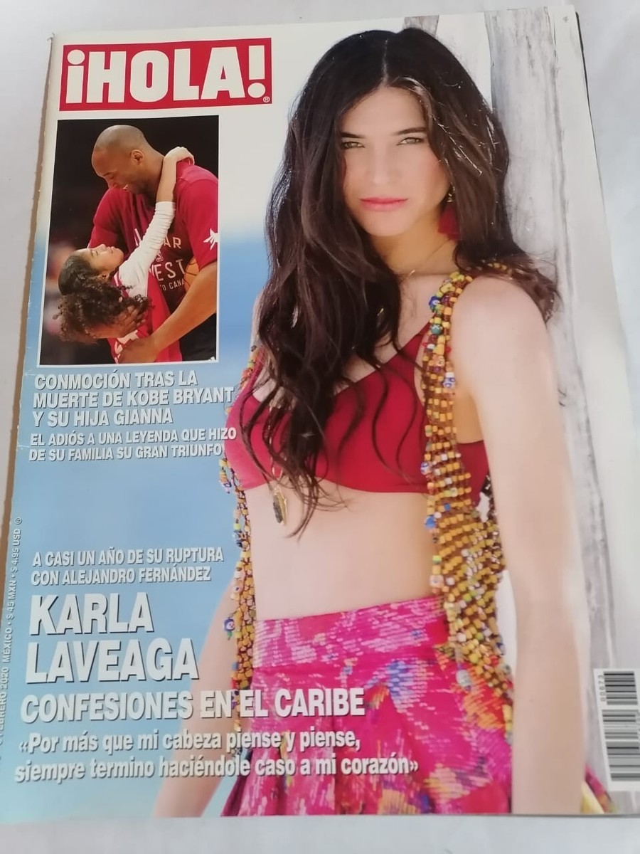 HOLA! KARLA LAVEAGA KOBE BRYANT LUCIA MENDEZ MEXICAN MAGAZINE 2020