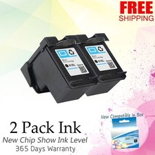 2 PK 61 XL Black Ink Cartridges for HP ENVY 4500 4501 4502 4504 5530 5531 4508