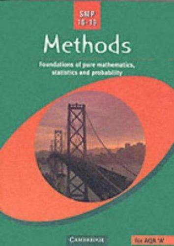 Smp Math Book SMP 16-19 Methods : Foundations of Pure Mathematics, Statistics and ...