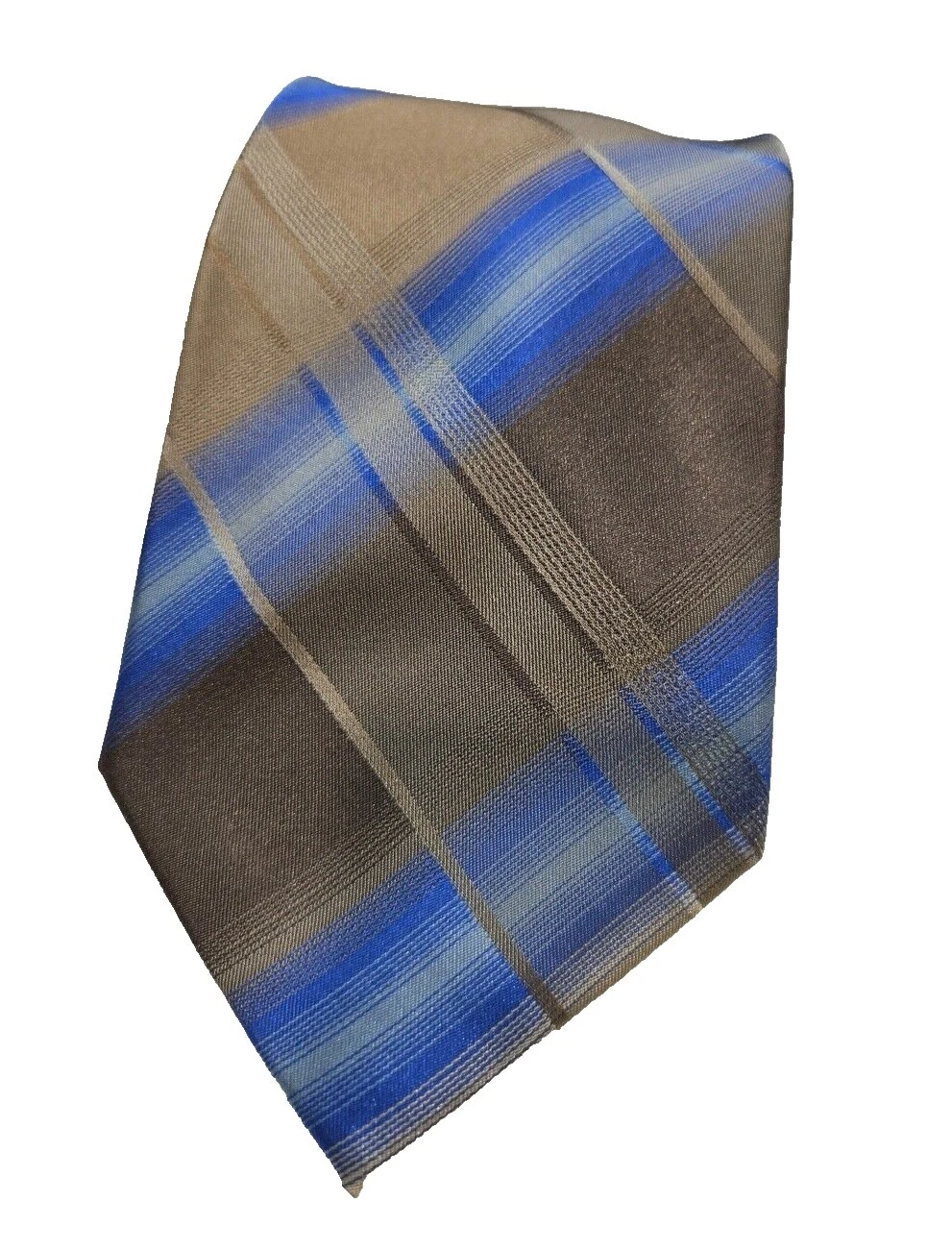 Kenneth Cole Brown Striped Ties for Men