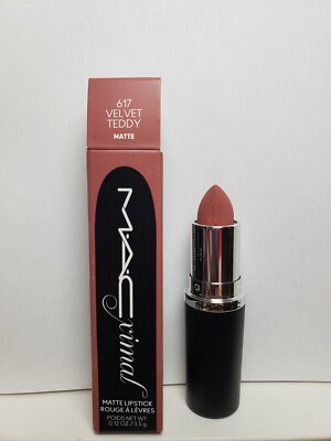 Mac Cosmetics M·A·CXIMAL Matte Lipstick 617 VELVET TEDDY 0.12 Oz
