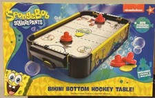 New Nickelodeon Spongebob Squarepants Bikini Bottom Air Hockey Table