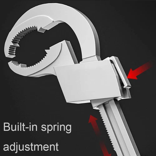4 in1 Multifunction Adjustable Double-ended Wrench Water Pipe Hand Tool with Box - Picture 8 of 12