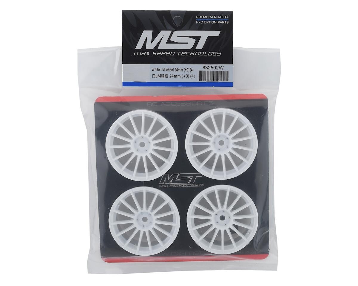 MST RE Touring Wheel 24mm - White MST RE Touring Wheel 24mm - White