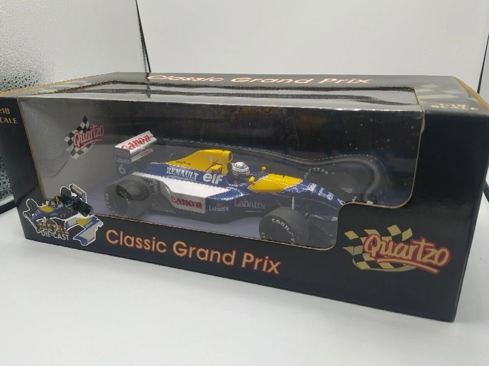 WILLIAMS FW14B R. PATRESE GRAND PRIX SOUTH AFRICA 1992 - QUARTZO 1/18 - Immagine 4 di 4