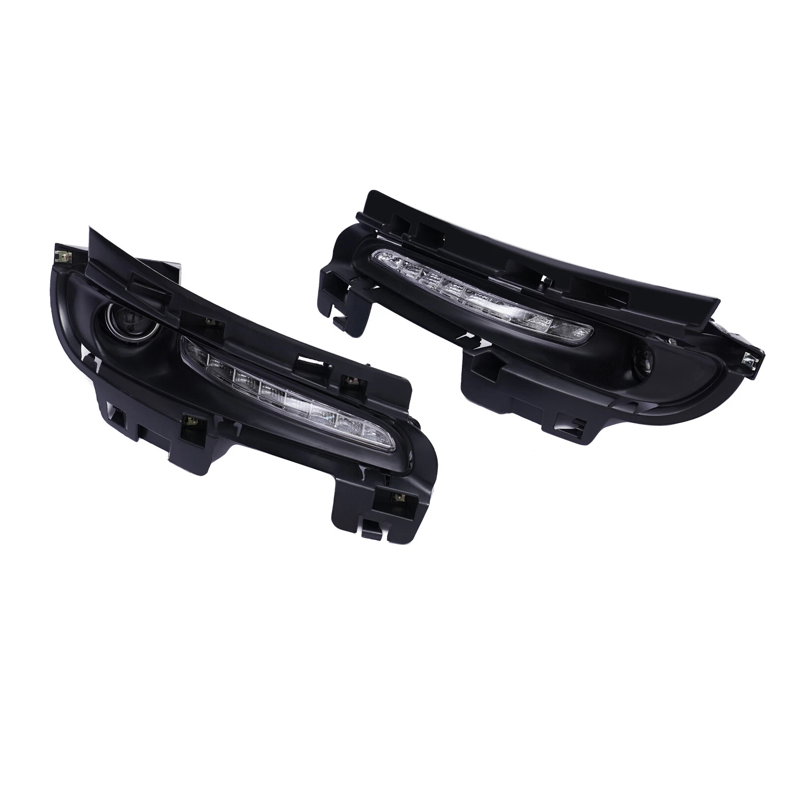 Pair For Jeep Grand Cherokee SRT8 2012-2016 LED DRL Daytime Running Fog Lights - product detail image 7