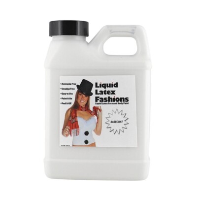 Basecoat Foundation 8 Fl Oz - Face and Body Paint, Liquid Latex Primer