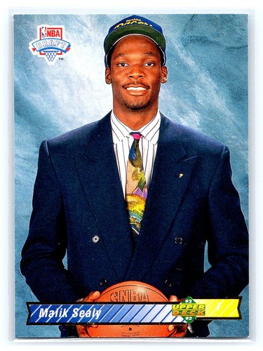1992 Upper Deck Basketball #10 Malik Sealy DPK, RC RookieIndiana Pacers ...