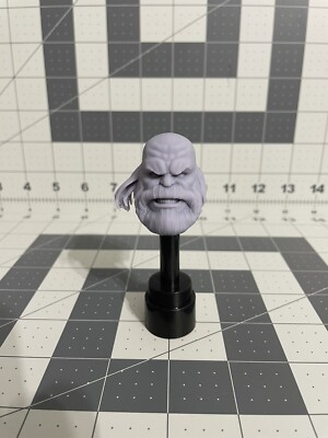 3D Printed - 1/12 Maestro Hulk Short Hair Headsculpt Marvel Legends Scale.